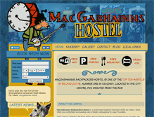 Tablet Screenshot of macgabhainnsbackpackers.com